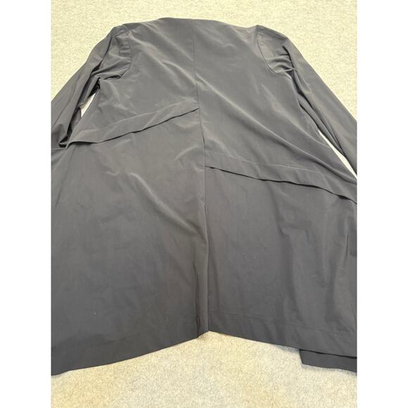 Spirithouse cotton & silk button down long black shirt size M - Picture 4 of 8